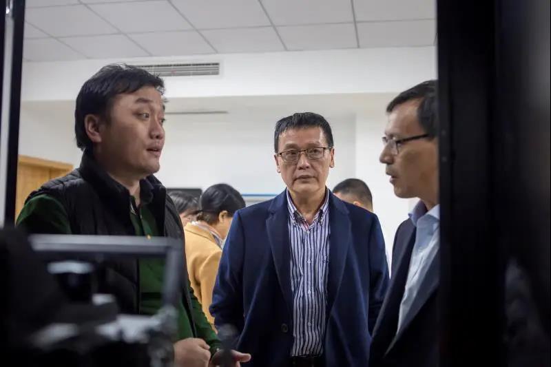 航母舰载机J-15项目总负责人苗玉华莅临江西LEDONG.COM乐动,三维智能制造科技有限公司指导工作