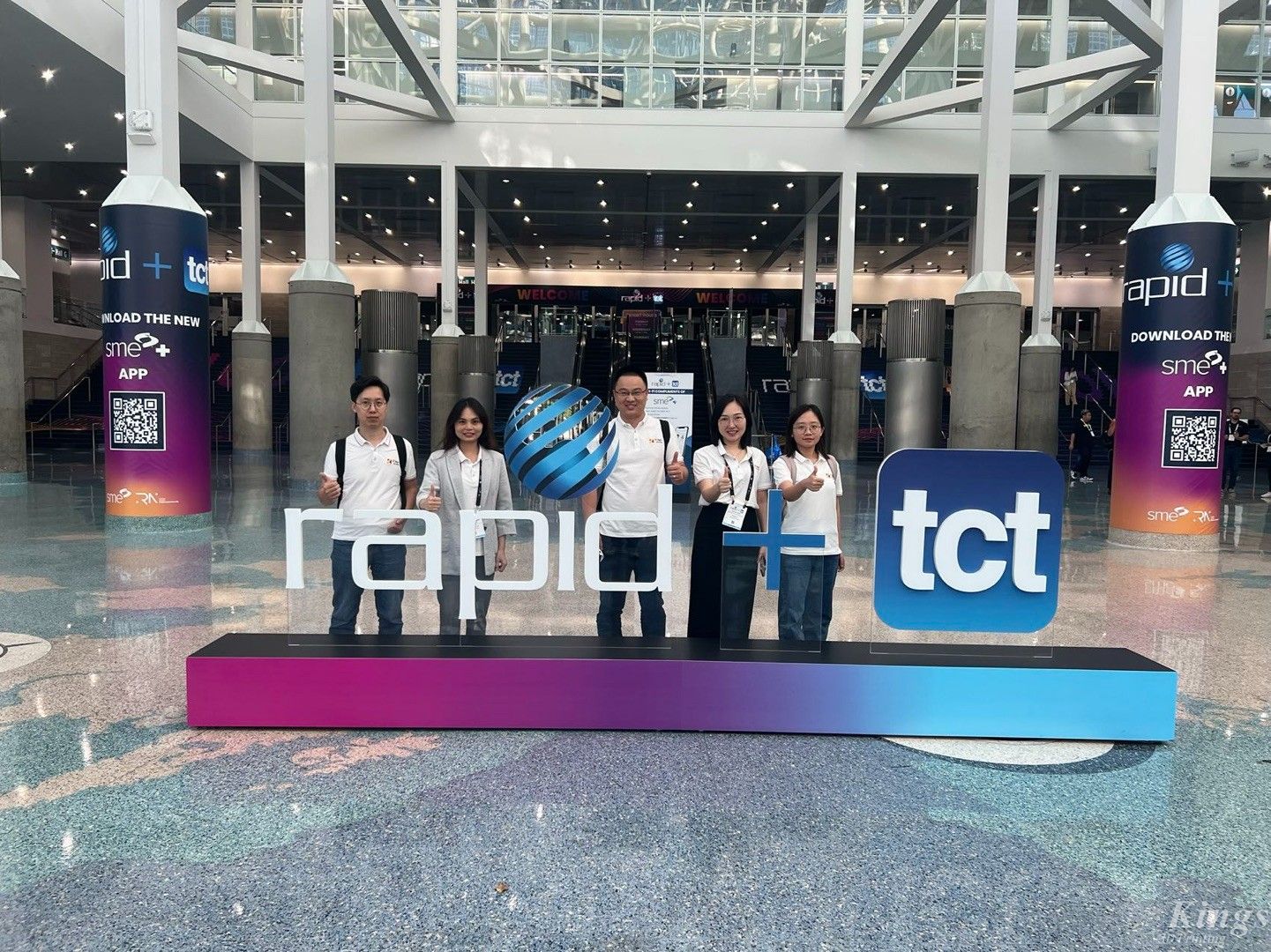 LEDONG.COM乐动,三维精彩亮相美国Rapid + TCT 2024展会